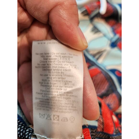 Paul & Joe Sister Anthropologie Drop Waist Dress S Guadalupe french FR36 Mod - Picture 7 of 7